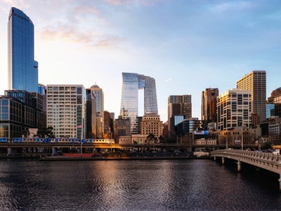 collins street night